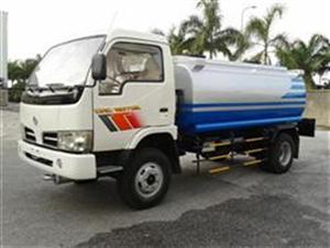 Xe téc chở xăng dầu 6 khối dongfeng